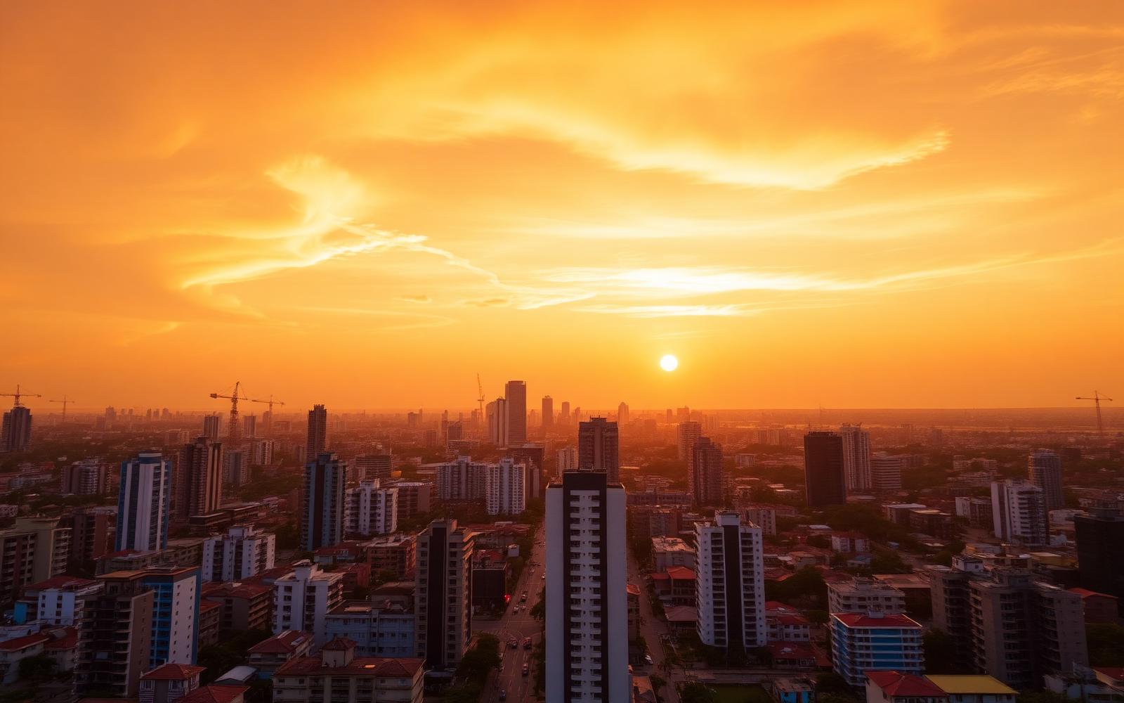 Accra skyline