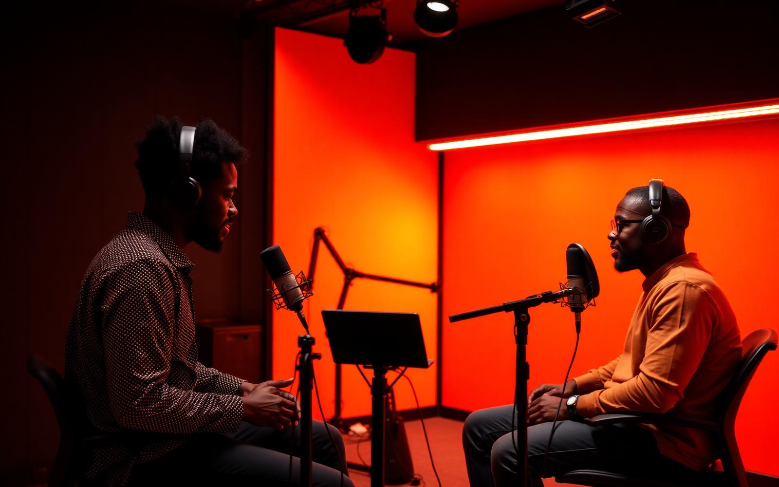 Podcast studio